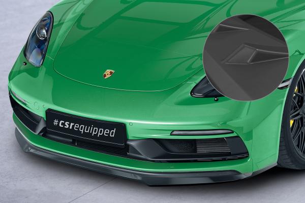 CSR Frontspoiler | Cup-Spoilerlippe mit ABE für Porsche 718 Cayman/Boxster GTS 4.0 (982) CSL575-L Lackierung erforderlich (unlackiert roh)