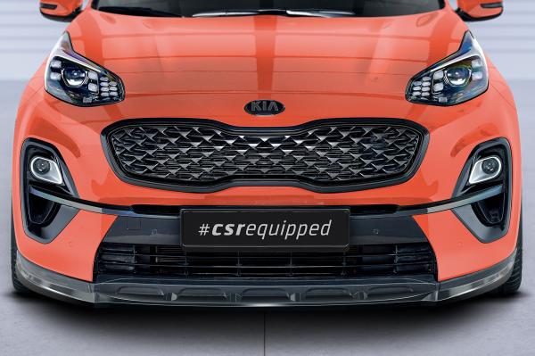 CSR Frontspoiler | Cup-Spoilerlippe mit ABE für Kia Sportage QLE CSL577-L Lackierung erforderlich (unlackiert roh)