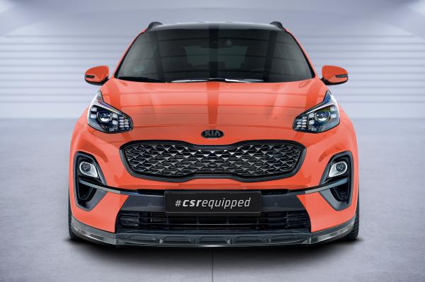 CSR Frontspoiler | Cup-Spoilerlippe mit ABE für Kia Sportage QLE CSL577-L Lackierung erforderlich (unlackiert roh)