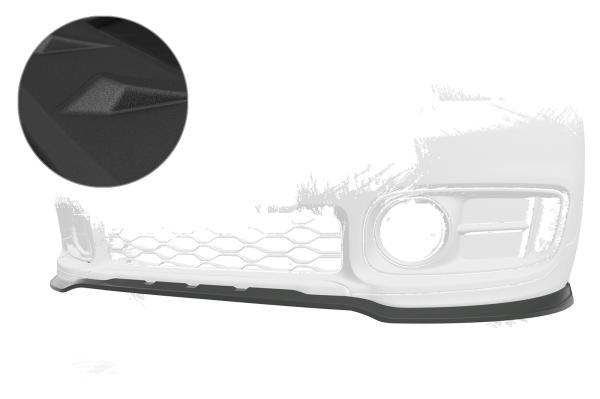 CSR Frontspoiler | Cup-Spoilerlippe mit ABE für Mini Countryman F60 CSL578-S strukturiert schwarz matt (keine Lackierung erforderlich)
