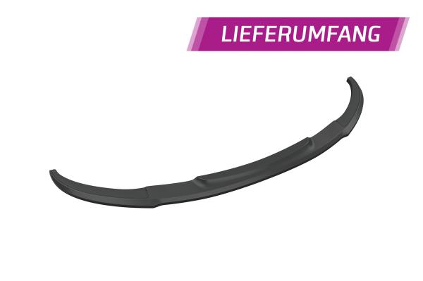 CSR Frontspoiler | Cup-Spoilerlippe mit ABE für BMW M3 E90/E92/E93 CSL579-G Glossy schwarz Hochglanz (keine Lackierung erforderlich)