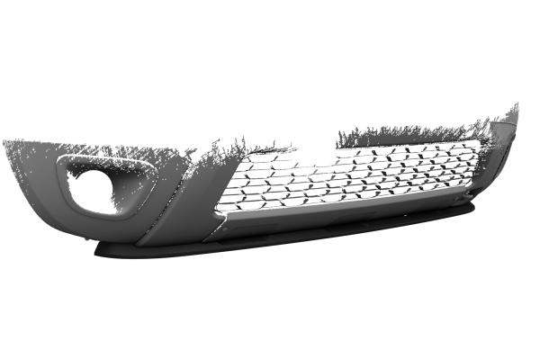 CSR Frontspoiler | Cup-Spoilerlippe mit ABE für Dacia Duster I CSL584-C Carbon Look Hochglanz (keine Lackierung erforderlich)