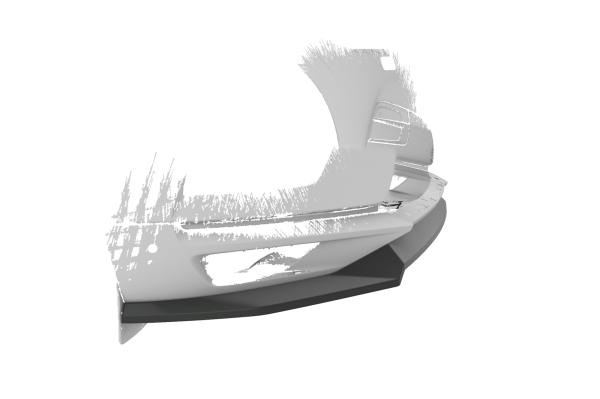 CSR Frontspoiler | Cup-Spoilerlippe mit ABE für Volvo XC60 II (SPA) CSL587-G Glossy schwarz Hochglanz (keine Lackierung erforderlich)