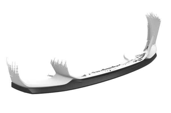 CSR Frontspoiler | Cup-Spoilerlippe mit ABE für BMW X6 (G06) M-Paket / M50i CSL589-C Carbon Look Hochglanz (keine Lackierung erforderlich)