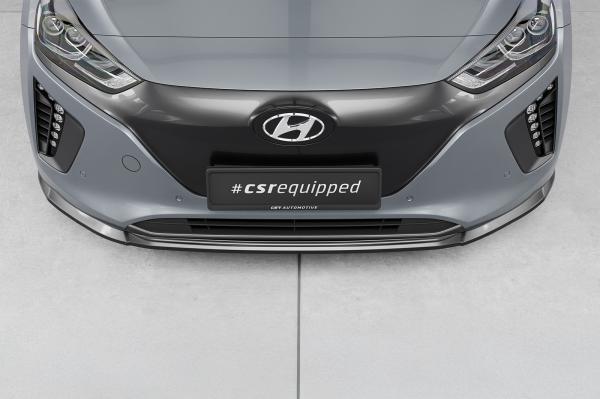 CSR Frontspoiler | Cup-Spoilerlippe mit ABE für Hyundai Ioniq CSL594-C Carbon Look Hochglanz (keine Lackierung erforderlich)