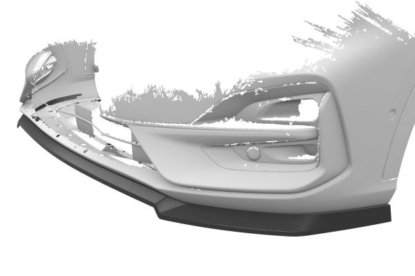 CSR Frontspoiler | Cup-Spoilerlippe mit ABE für Ford Kuga 3 ST-Line / ST-Line X CSL596-C Carbon Look Hochglanz (keine Lackierung erforderlich)