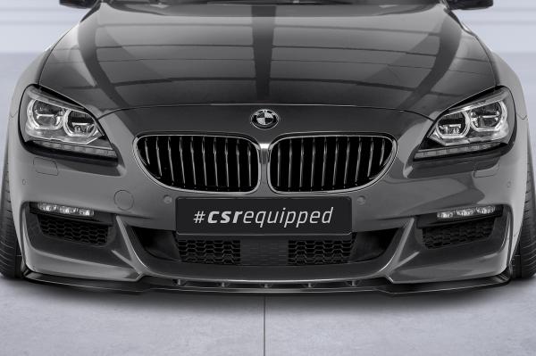 CSR Frontspoiler | Cup-Spoilerlippe mit ABE für BMW 6er F12/F13/F06 CSL598-L Lackierung erforderlich (unlackiert roh)