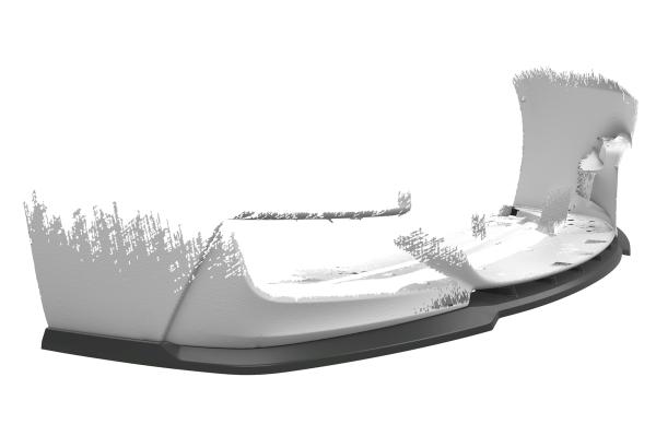 CSR Frontspoiler | Cup-Spoilerlippe mit ABE für BMW 6er F12/F13/F06 CSL598-L Lackierung erforderlich (unlackiert roh)