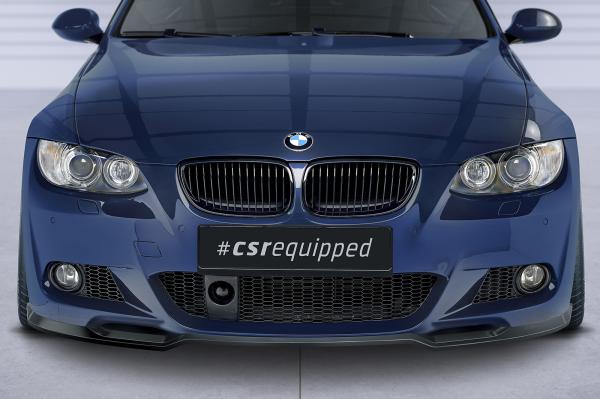 CSR Frontspoiler | Cup-Spoilerlippe mit ABE für BMW 3er E92/E93 M-Paket CSL605-L Lackierung erforderlich (unlackiert roh)
