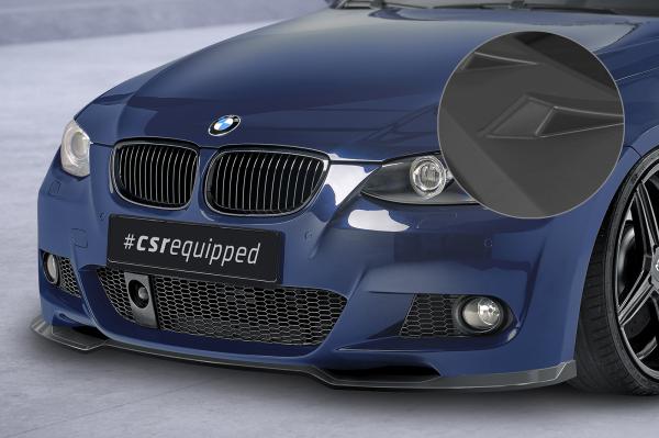 CSR Frontspoiler | Cup-Spoilerlippe mit ABE für BMW 3er E92/E93 M-Paket CSL605-L Lackierung erforderlich (unlackiert roh)