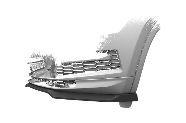 CSR Frontspoiler | Cup-Spoilerlippe mit ABE für Skoda Kodiaq CSL626-G Glossy schwarz Hochglanz (keine Lackierung erforderlich)