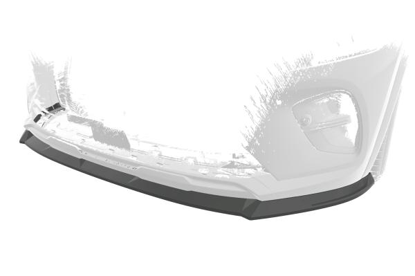 CSR Frontspoiler | Cup-Spoilerlippe mit ABE für Renault Captur 2 CSL637-G Glossy schwarz Hochglanz (keine Lackierung erforderlich)