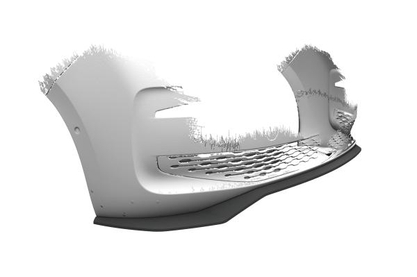 CSR Frontspoiler | Cup-Spoilerlippe mit ABE für VW T7 CSL640-G Glossy schwarz Hochglanz (keine Lackierung erforderlich)