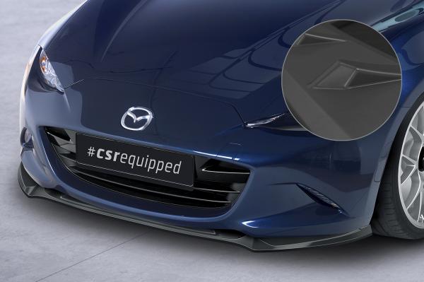 CSR Frontspoiler | Cup-Spoilerlippe mit ABE für Mazda MX-5 (Typ ND) CSL652-L Lackierung erforderlich (unlackiert roh)