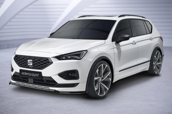 CSR Frontspoiler | Cup-Spoilerlippe mit ABE für Seat Tarraco FR CSL653-L Lackierung erforderlich (unlackiert roh)