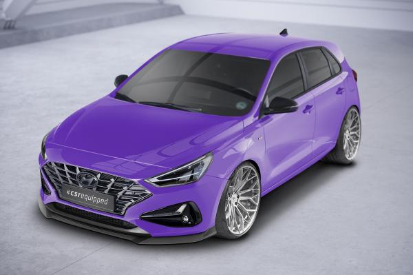 CSR Frontspoiler | Cup-Spoilerlippe mit ABE für Hyundai I30 (PD) CSL663-L Lackierung erforderlich (unlackiert roh)