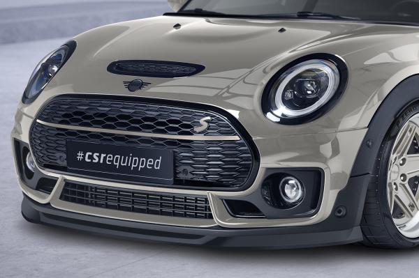CSR Frontspoiler | Cup-Spoilerlippe mit ABE für Mini Clubman F54 Cooper S CSL667-S strukturiert schwarz matt (keine Lackierung erforderlich)