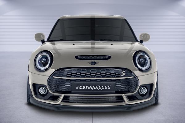 CSR Frontspoiler | Cup-Spoilerlippe mit ABE für Mini Clubman F54 Cooper S CSL667-S strukturiert schwarz matt (keine Lackierung erforderlich)
