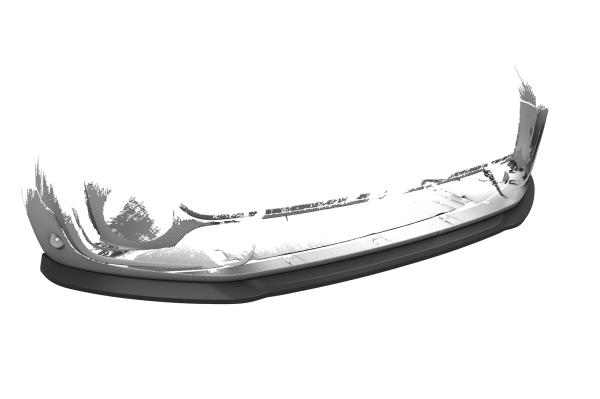 CSR Frontspoiler | Cup-Spoilerlippe mit ABE für Mini Clubman F54 Cooper S CSL667-S strukturiert schwarz matt (keine Lackierung erforderlich)