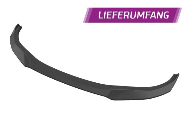 CSR Frontspoiler | Cup-Spoilerlippe mit ABE für BMW 4er (G26) / i4 M-Paket CSL668-S strukturiert schwarz matt (keine Lackierung erforderlich)