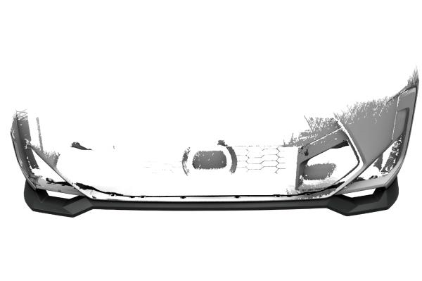 CSR Frontspoiler | Cup-Spoilerlippe mit ABE für BMW X3 (F97) CSL674-C Carbon Look Hochglanz (keine Lackierung erforderlich)