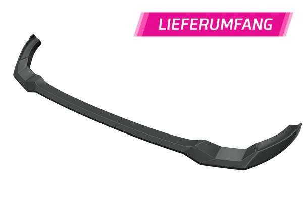 CSR Frontspoiler | Cup-Spoilerlippe mit ABE für BMW X3 (F97) CSL674-C Carbon Look Hochglanz (keine Lackierung erforderlich)