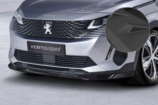 CSR Frontspoiler | Cup-Spoilerlippe mit ABE für Peugeot 3008 (2. Gen) CSL688-L Lackierung erforderlich (unlackiert roh)