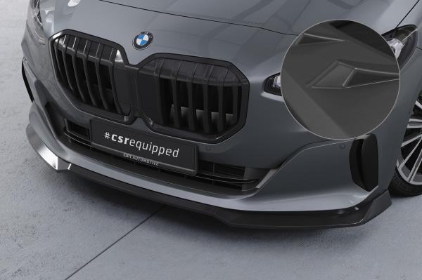 CSR Frontspoiler | Cup-Spoilerlippe mit ABE für BMW 2er (U06) Active Tourer CSL690-L Lackierung erforderlich (unlackiert roh)