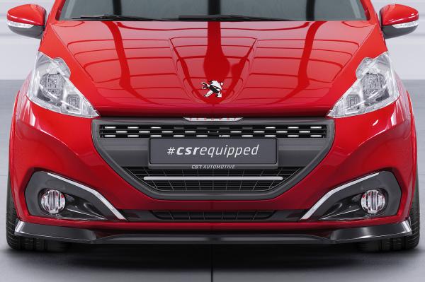 CSR Frontspoiler | Cup-Spoilerlippe mit ABE für Peugeot 208 GTi CSL694-L Lackierung erforderlich (unlackiert roh)