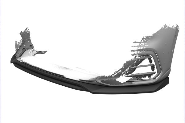 CSR Frontspoiler | Cup-Spoilerlippe mit ABE für VW Arteon R-Line CSL697-G Glossy schwarz Hochglanz (keine Lackierung erforderlich)