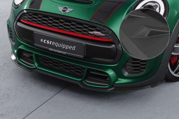 CSR Frontspoiler | Cup-Spoilerlippe mit ABE für Mini F55, F56, F57 JCW-Trim CSL700-L Lackierung erforderlich (unlackiert roh)