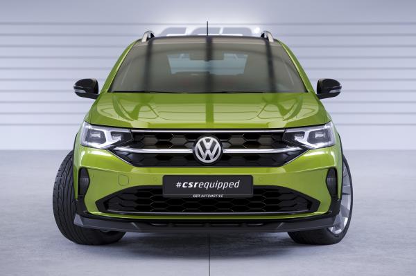 CSR Frontspoiler | Cup-Spoilerlippe mit ABE für VW Taigo (Typ CS) CSL703-S strukturiert schwarz matt (keine Lackierung erforderlich)