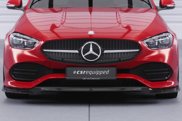 CSR Frontspoiler | Cup-Spoilerlippe mit ABE für Mercedes-Benz C-Klasse W206 / S206 CSL704-L Lackierung erforderlich (unlackiert roh)
