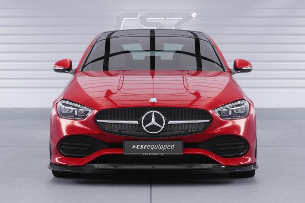 CSR Frontspoiler | Cup-Spoilerlippe mit ABE für Mercedes-Benz C-Klasse W206 / S206 CSL704-L Lackierung erforderlich (unlackiert roh)