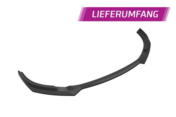 CSR Frontspoiler | Cup-Spoilerlippe mit ABE für Audi e-tron GT CSL707-C Carbon Look Hochglanz (keine Lackierung erforderlich)