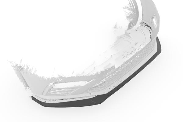 CSR Frontspoiler | Cup-Spoilerlippe mit ABE für VW Polo 5 (Typ 6C) GTI CSL709-C Carbon Look Hochglanz (keine Lackierung erforderlich)