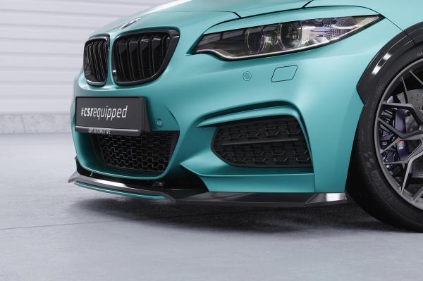 CSR Frontspoiler | Cup-Spoilerlippe mit ABE für BMW 2er (F22/F23) M-Paket CSL710