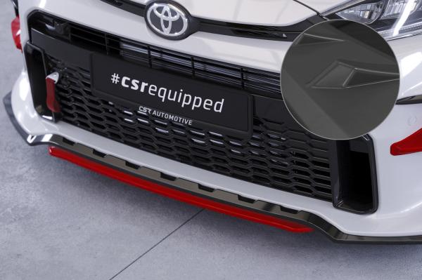 CSR Frontspoiler | Cup-Spoilerlippe mit ABE für Toyota GR Yaris (XP21) CSL713-L Lackierung erforderlich (unlackiert roh)