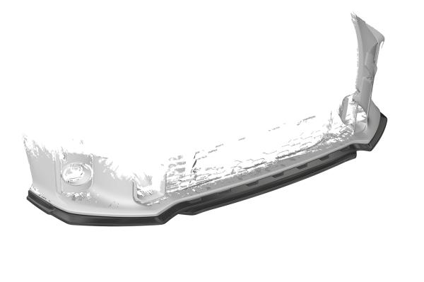 CSR Frontspoiler | Cup-Spoilerlippe mit ABE für Toyota GR Yaris (XP21) CSL713-C Carbon Look Hochglanz (keine Lackierung erforderlich)