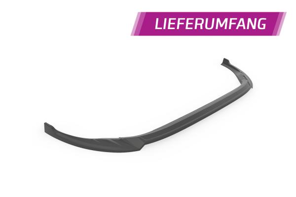 CSR Frontspoiler | Cup-Spoilerlippe mit ABE für Ford Tourneo Custom CSL718-C Carbon Look Hochglanz (keine Lackierung erforderlich)
