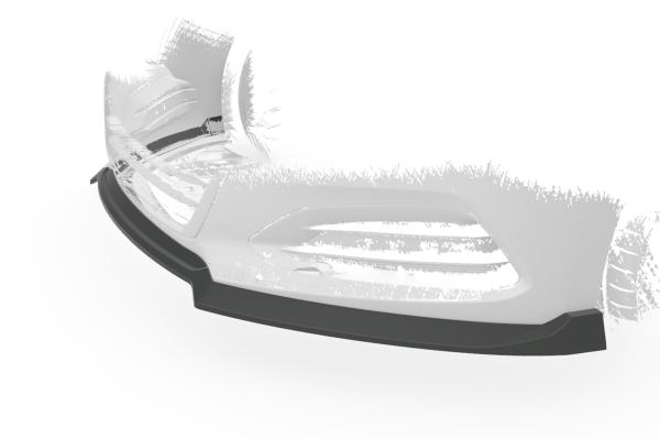 CSR Frontspoiler | Cup-Spoilerlippe mit ABE für Hyundai I40 (VF) CSL721-G Glossy schwarz Hochglanz (keine Lackierung erforderlich)