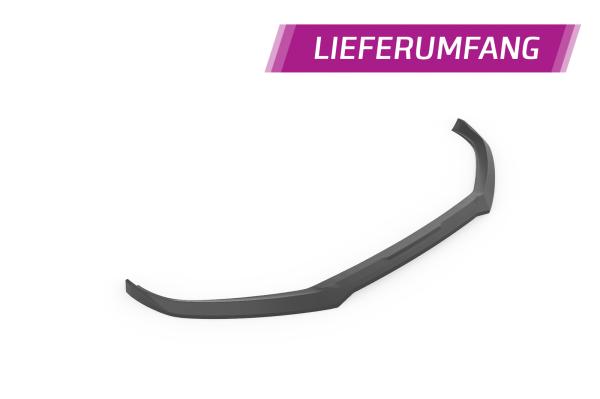 CSR Frontspoiler | Cup-Spoilerlippe mit ABE für Audi A4 B8 (Typ 8K) CSL723-G Glossy schwarz Hochglanz (keine Lackierung erforderlich)