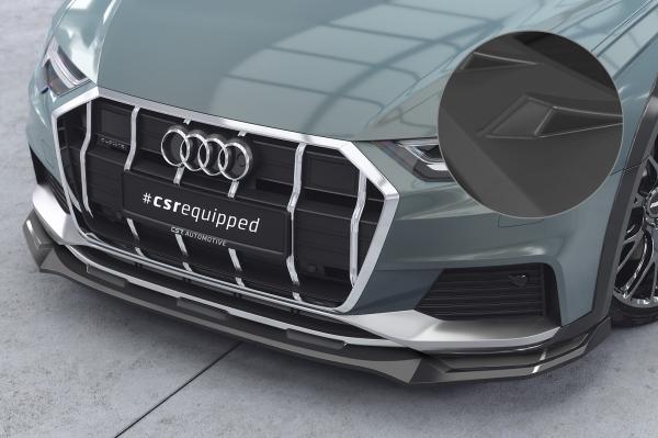 CSR Frontspoiler | Cup-Spoilerlippe mit ABE für Audi A6 C8 (Typ 4K/F2) Allroad CSL726-L Lackierung erforderlich (unlackiert roh)