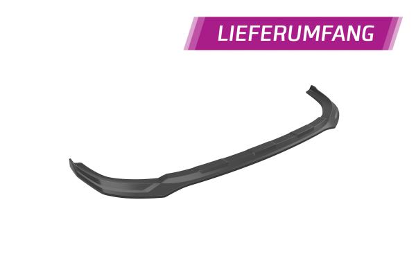 CSR Frontspoiler | Cup-Spoilerlippe mit ABE für Audi A6 C8 (Typ 4K/F2) Allroad CSL726-C Carbon Look Hochglanz (keine Lackierung erforderlich)