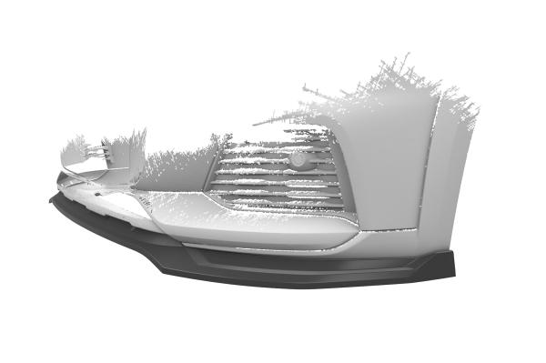 CSR Frontspoiler | Cup-Spoilerlippe mit ABE für Audi A6 C8 (Typ 4K/F2) Allroad CSL726-C Carbon Look Hochglanz (keine Lackierung erforderlich)