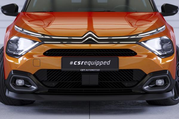 CSR Frontspoiler | Cup-Spoilerlippe mit ABE für Citroen C4 (3. Gen) CSL730-G Glossy schwarz Hochglanz (keine Lackierung erforderlich)