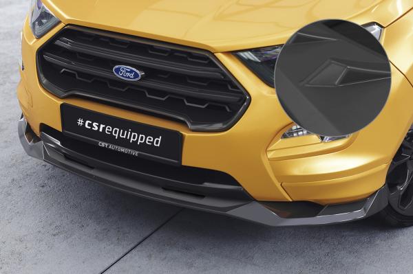 CSR Frontspoiler | Cup-Spoilerlippe mit ABE für Ford EcoSport MK2 CSL731-L Lackierung erforderlich (unlackiert roh)