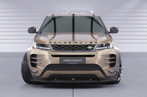 CSR Frontspoiler | Cup-Spoilerlippe mit ABE für Land Rover Range Rover Evoque (L551) CSL732-S strukturiert schwarz matt (keine Lackierung erforderlich)