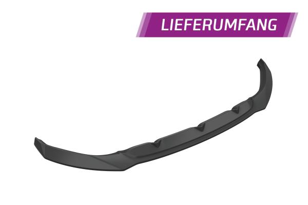 CSR Frontspoiler | Cup-Spoilerlippe mit ABE für Land Rover Range Rover Evoque (L551) CSL732-S strukturiert schwarz matt (keine Lackierung erforderlich)