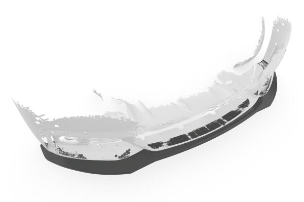 CSR Frontspoiler | Cup-Spoilerlippe mit ABE für BMW 4er (F32/F33/F36) M-Paket CSL736-S strukturiert schwarz matt (keine Lackierung erforderlich)